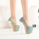 Outside The New Sequined Single Shoes 34-45 Yards Long-Term