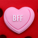1pcs Pink Style Shoe Charms Dress Scissors Bra Car Glove Shoes Accessories Decoration Fit Croc Jibz Kids Gifts
