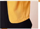 Blazers 2018 Plus Size L~4XL 5XL Outwear Casual Slim Short Lady Blasers Coats Jackets with Brooch Chaqueta Mujer