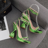 Heels Women's Shoes Spot Waterproof Table Purple Large Size With High-Heeled