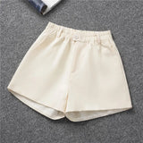 Breakj Waist Spring And Summer Shorts Female Spring And Autumn 2024 Korean Version Of Students Leisure Show Thin New Versatile Wear A Word Boots Pants