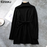 warm chic oversize Sweater Pullover Women winter autumn Female 2021 sweater loose long sleeve casual sweater with