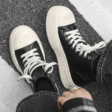 Breakj Board Shoes Men's Breathable Platform Increased Star Same Big Derby Shoes Casual Shoes