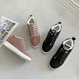 Breakj Winter Cotton Shoes Women Plus Velvet Sports Flats 2025 New Snow Boots To Keep Students Leisure