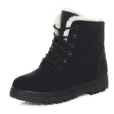 Boots Winter Ankle Boots For Women Winter Shoes Female Snow Boots Botas Mujer Warm Plush Shoes Woman Plus Size
