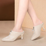 Autumn High Heels Women New Fashion Rhinestone Shoes Woman Pumps Elegant Thin Heel Black Pointed Female Shoes