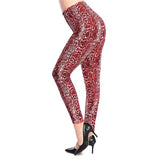 Fashion Women Hot Leggings Floral Print Fitness Leggins Sexy Legging High Waist Workout Leggin Elastic Pants Drop
