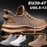 Sneakers Lightweight Men Casual Shoes Breathable Male Footwear Lace Up Walking Shoe Sport Running Sneaker Plus