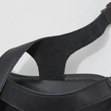 Breakj New Large-Size Toe Polyurethane Thick-Soled Leisure Outside The Roman Wind Wearing Ring-Foot Buckle Women's