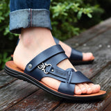 New Summer Men's Open-toed Sandals Fashion Trend Beach Shoes Slippers Men's Sandals Mens Sandals Summer Leather