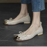 Breakj Women 2025 New Autumn French Bold With A Comfortable Little Fragrant Soft Base Casual Mary Jane