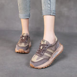 Breakj Shoes Ladies Old Dad Shoes Casual Low-Top Shoes 2025 Spring New Four Seasons Single