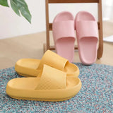 Platform Cloud Slippers Women Fashion Eva Soft Sole Home Slippers for Woman Sandals 2023 Summer Non Slip Beach Flip