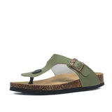 Men Cork Slippers PU Leather Men's Sandals Fashion Flip Flops For Men Mule Clogs Slippers