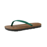 Breakj Flat-Bottomed Flip-Flops Women's New European Net Red Comfortable Soft Bottom Feet Beach Cool Slippers In The Summer Of
