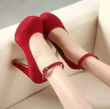 2020 Spring Autumn Women Pumps Zapatos Mujer Wedding Shoes Woman Ladies Buckle Strap Gladiator High Heels Womens