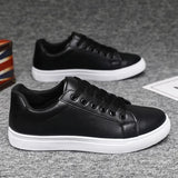 Summer New Small White Shoes Men's Korean Version Of Fashion Board Shoes Trend Casual Men's Large-Size Soft Leather