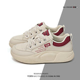 Breakj Shoes Non-Slip Sports Shoes Female 2024 New Spring And Autumn Outside Wear Foot Wide Fat Soft Bottom Women's