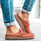 Women Loafers Retro Shoes Slip On Ladies Comfort Platform Female Zapatos Mujer 2020 New Plus Size Casual Woman