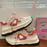 2022 Lolita shoes new pink platform sneakers sweet purple Japanese Women shoe college girls Tennis shoes Women's sports