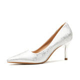 Chinese Style Sharp Thin Heel Single Shoes Beautiful High-End With Horse-Faced Skirt Temperament Cheongsam High-Heeled