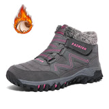 o'clock Trendy Woman Ankle Boots Winter Comfortable Warm Female Snow Shoes Outside Casual Anti-skid Wear-resisting