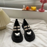 2022 platform shoes new black Lolita shoes soft girl cute high heels women retro Mary Jane shoes Japanese JK girls cosplay