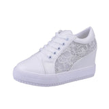 Breakj New Fashion Breathable Small White Shoes Women's High Women's Casual Shoes Loose Shoes Spring And Summer Single Shoes