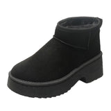 Breakj Snow Boots Women 2025 Winter New High And Coarse And Thicken Thick To Keep Warm Fur One Snow
