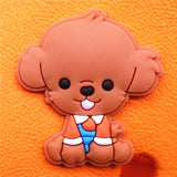 Pet Dog Shoe Charms Sheepdog Bulldog Bichon Frise Corgi Teddy Husky Shoes Accessories Decoration Fit Buckle Croc Kids