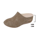 Breakj Slope And Plus-E-Legged Slippers Women's New Slopes In The Autumn And Winter Of 2025 And A Foot Pedal Bag Head Casual