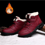 o'clock High-top Women's Snow Botas Quality Outdoor Slip Resistant Female Boots New Winter Casual Stylish Warm Lined