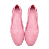 Summer Square Toe Women Plastic Rena Sandals Flats Shoes For Women Girls Ladies Mule Clogs Slippers Slip On