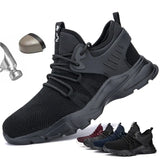 Boots Safety Shoes Man Steel Toe Cap Men Casual Shoes Insulation 6000v Lightweight Breathable Hike Sneakers Boot 2021