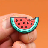 pcs Cartoon High Imitation Shoe Charms Cute Simulated Food Buckle Decorations Garden Shoe Accessories Fit Croc JIBZ Kids