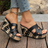 Breakj Rivet Sandals Womenwisheaby Large Size Women's