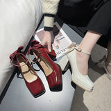 Breakj Head Mary Jane 2024 Spring Autumn New Fashion High Heel Princess Barbie Shoes Waterproof Platform High Heels