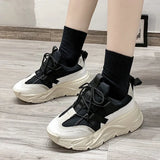 Sneakers Women 2021 Summer Fashion Platform Shoes Thick Sole Sport Ladies Trainers Breathable Chunky Sneakers