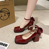 Breakj Head Mary Jane 2024 Spring Autumn New Fashion High Heel Princess Barbie Shoes Waterproof Platform High Heels