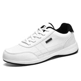 Casual Shoes Sneakers Trend Leather Shoe Italian Breathable Leisure Male Sneakers Non-Slip Footwear Men Vulcanized