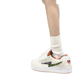 Breakj 2024 Women's Rubber Low Top (Help Less Than 10Cm)