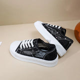 Breakj Summer New Korean Ins Breathable Small White Shoes Women's Hollow Out Casual Board Shoes Thick Platform Joker Loose Cake Shoes