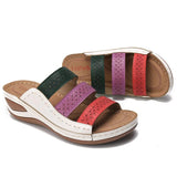 Sandals 2020 Fashion Wedges Shoes For Women Slippers Summer Shoes With Heels Sandals Flip Flops Women Beach Casual