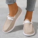 Breakj And Summer New Women's Light And Comfortable Canvas Cloth Top Breathable Flat Single Shoes Women's