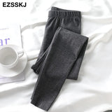 spring autumn solid Women Pants Winter Skinny Leggings pants Leggins Trousers basic bottom long Pants Female