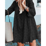 Celmia Women Holiday Short Vestido Cotton V-neck Stitching 2022 Summer Sundress Floral Hollow Out Elegant Lady Casual Mini
