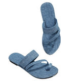 Breakj Spring And Summer New Large-Size Cobage Women's Slippers Set Fashion Comfortable Flat Women's Cool