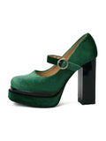 new Mary Jane shoes spring and autumn students workplace women's shoes European and American casual fashion high