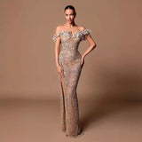 New Fashion Shoulder-Sclidless Evening Dress Summer Dress