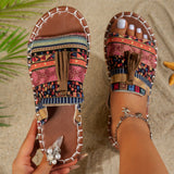 Breakj Flat-Bottomed Slippers Women's New Esophai Beach Women's Shoes In The Summer Of 2025 43-Yard